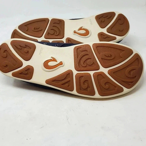 Olukai Nohe Moku Mens shoes Blue  or slide Waterproof Nautical Mesh Sneakers 9 - Picture 2 of 15